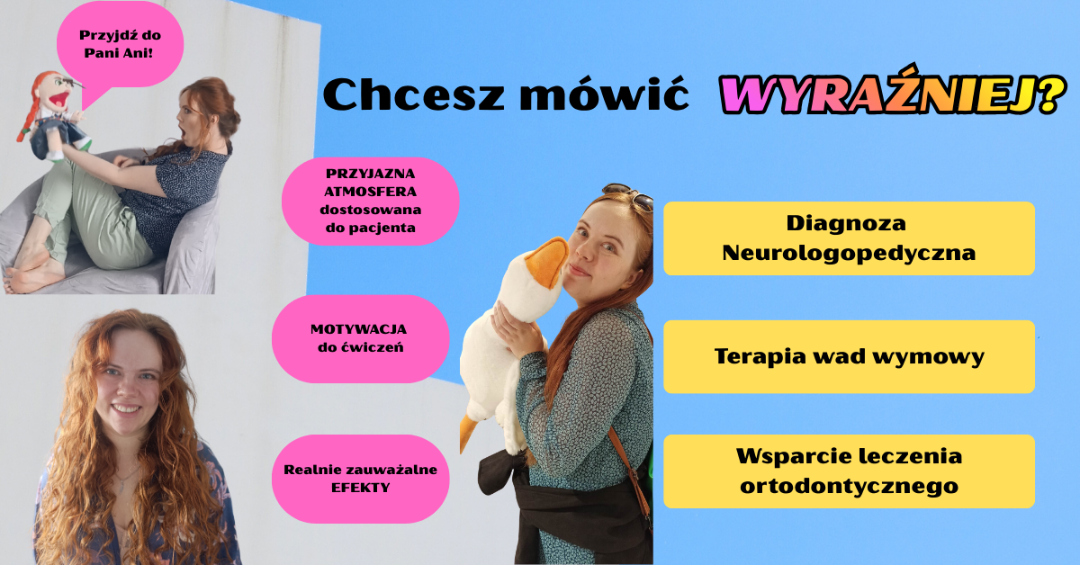 Gabinet Neurologopedyczny ,,Wyraźniej” - niebieskobiałe